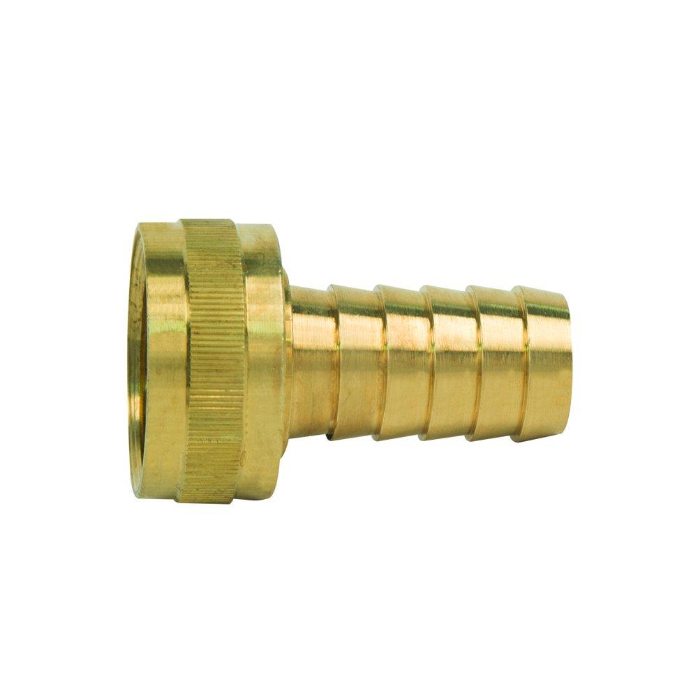PROFLO&reg; Barbed x FHT Brass Hose Adapter 