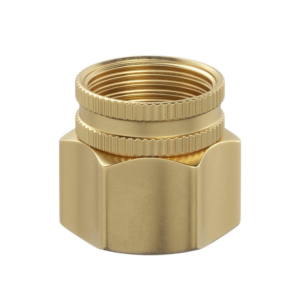 PROFLO® 1-1/5 in. FIPS x FGHT Domestic Brass Swivel Adapter 