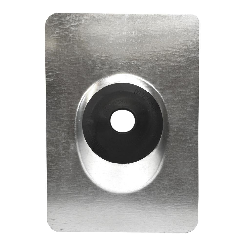 Jones Stephens Galvanized Aluminum 14-1/2 x 10-3/4 in. Roof Flashing 