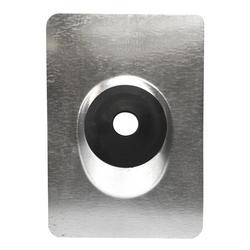 1-1/4 x 1-1/2 x 8-3/4 x 12-1/2 in. Galvanized Roof Flashing
