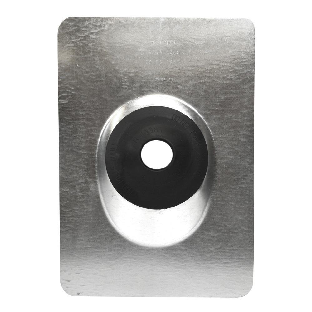 Jones Stephens Galvanized Aluminum 14-1/2 x 10-3/4 in. Roof Flashing 