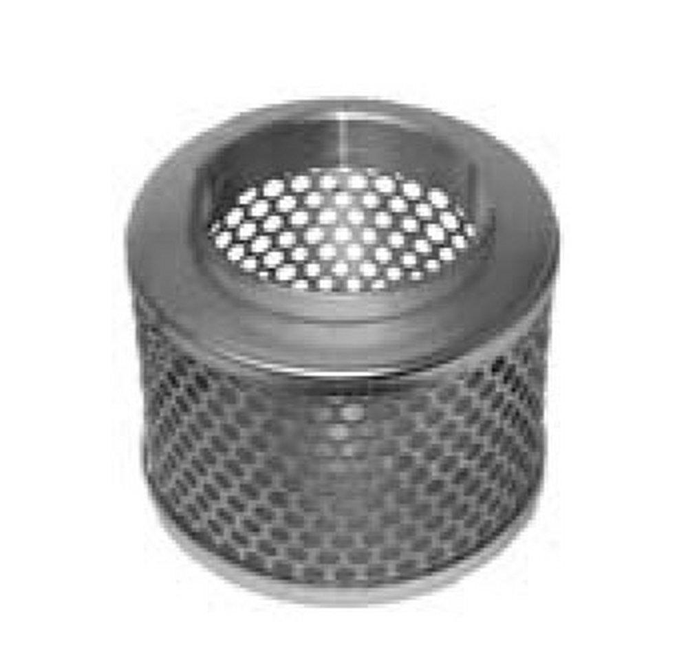 Seal-Fast Steel Plated Round Hole Strainer 