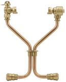 5/8 x 3/4 in. MIP Swivel x D P Swivel Brass Meter Setter