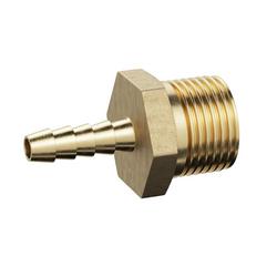 3/4 x 1/2 in. Hose Barb x MIP Brass Adapter