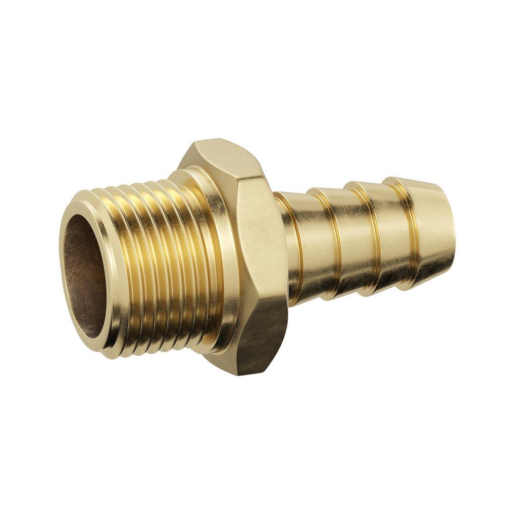 PROFLO&reg; Hose Barb x MIP Brass Adapter 