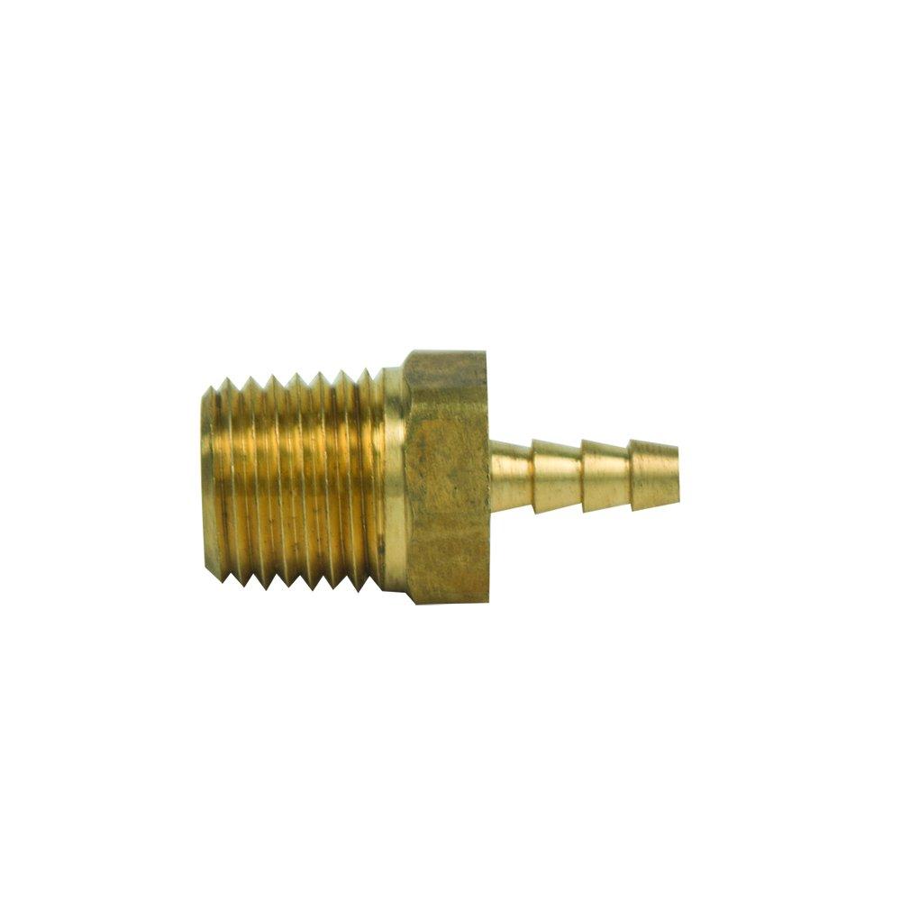 PROFLO&reg; Hose Barb x MIP Brass Adapter 