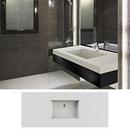 Mti Baths White Matte Counter Mount Basin 