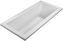 66 x 36 in. Whirlpool Drop-In Bathtub with Left Drain in White