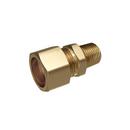 PROFLO&reg; 1/2 x 1/4 in. OD Compression x MIP 200 psi Brass Adapter 