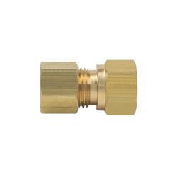 1/4 x 1/8 in. OD Compression x FIP Brass Compression Adapter