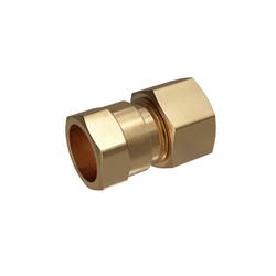 1/2 in. OD Compression x FIP Brass Adapter