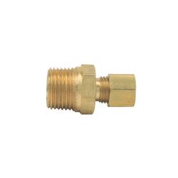 1/4 x 3/8 in. OD Compression x MIP 300 psi Brass Adapter