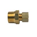 PROFLO&reg; OD Tube x MIP Brass Compression Adapter 