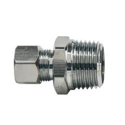 1/2 x 3/8 in. MIP x Compression Brass Adapter
