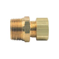 5/8 x 3/4 in. OD Compression x MIP Brass Compression Adapter