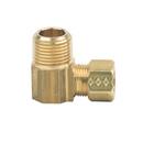 3/8 in. OD Tube x MIP Brass Compression Elbow