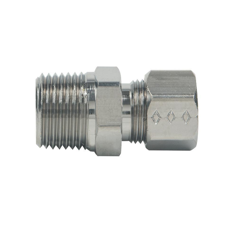 PROFLO® OD Tube x MIP Brass Compression Adapter 