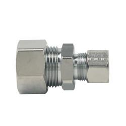 5/8 x 3/8 in. OD Compression Brass Reducing Union