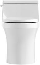 KOHLER White 1.28 gpf Elongated Comfort Height One Piece Toilet 
