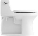 KOHLER White 1.28 gpf Elongated Comfort Height One Piece Toilet 