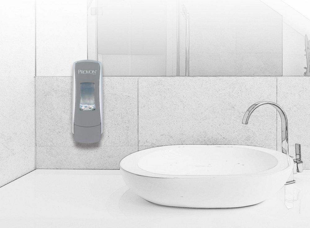 PROVON Grey Soap Dispenser in Grey 