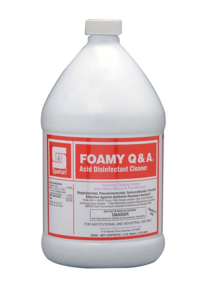 Spartan Chemical Purple Acid-Based Bathroom Disinfectant and Cleaner 