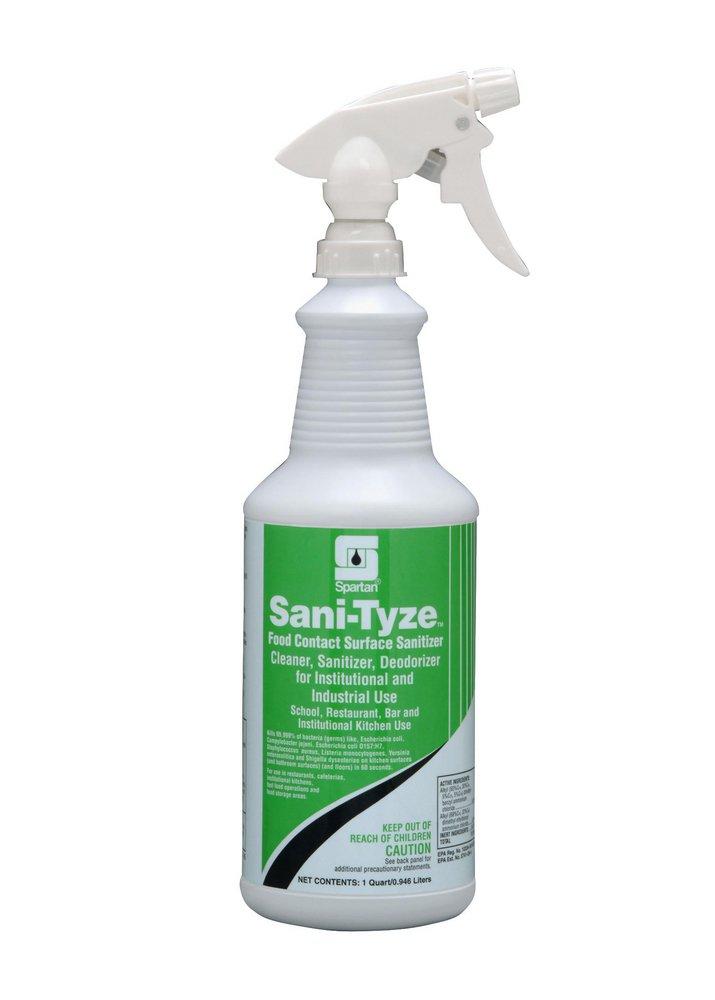 Spartan Chemical Clear Food Contact Surface Sanitizer 