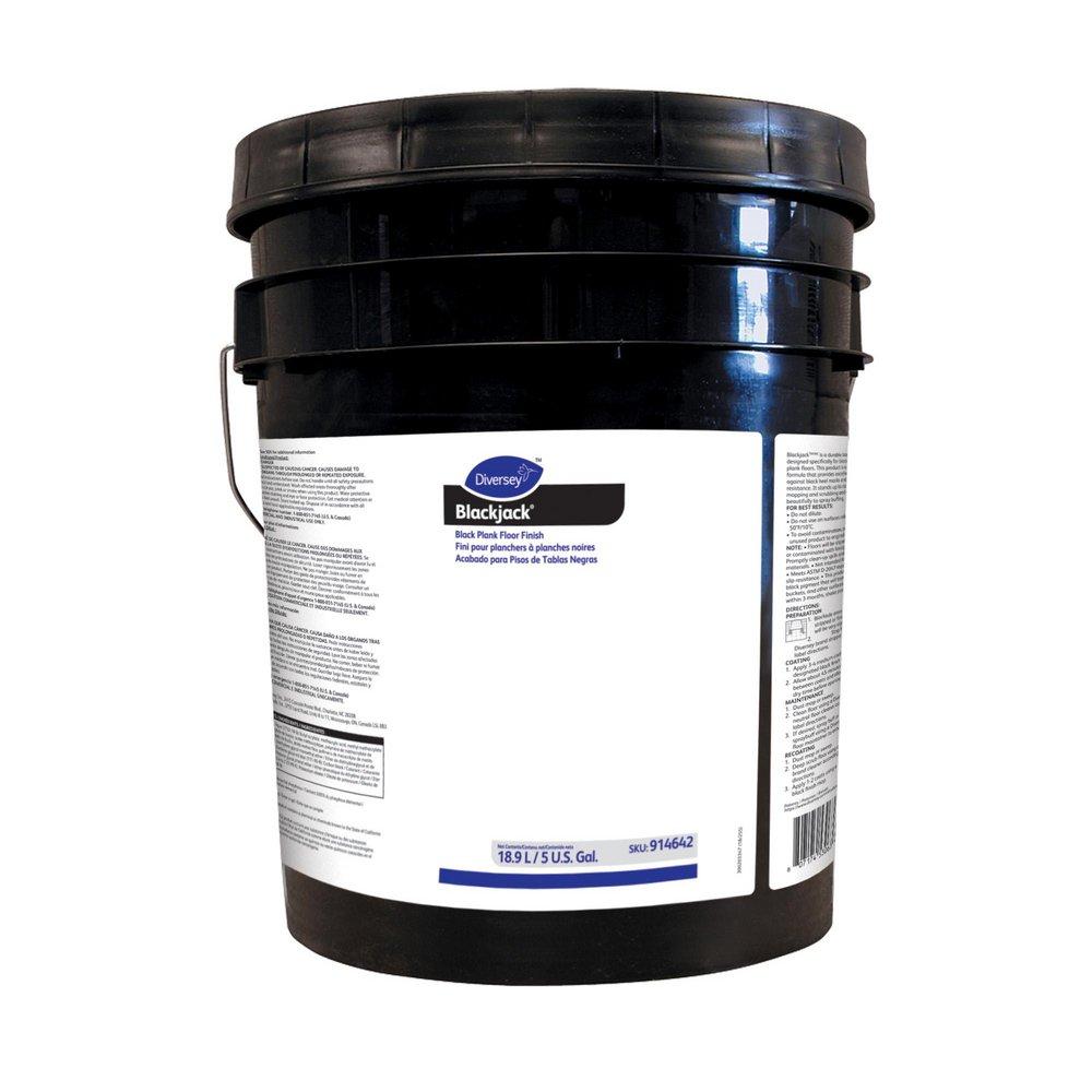 Diversey Black Plank Floor Finish in Black 