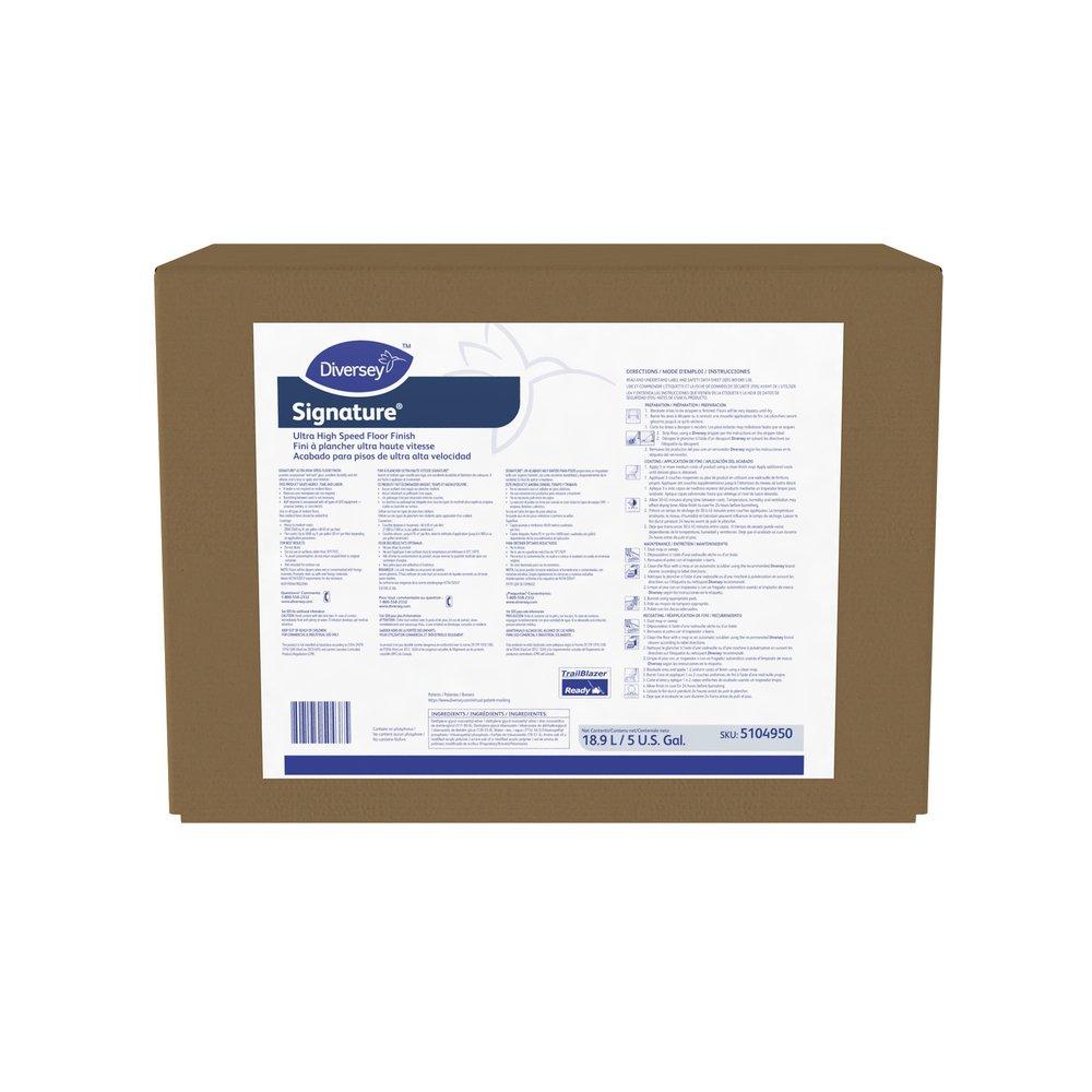 Diversey White High Speed Floor Finish 