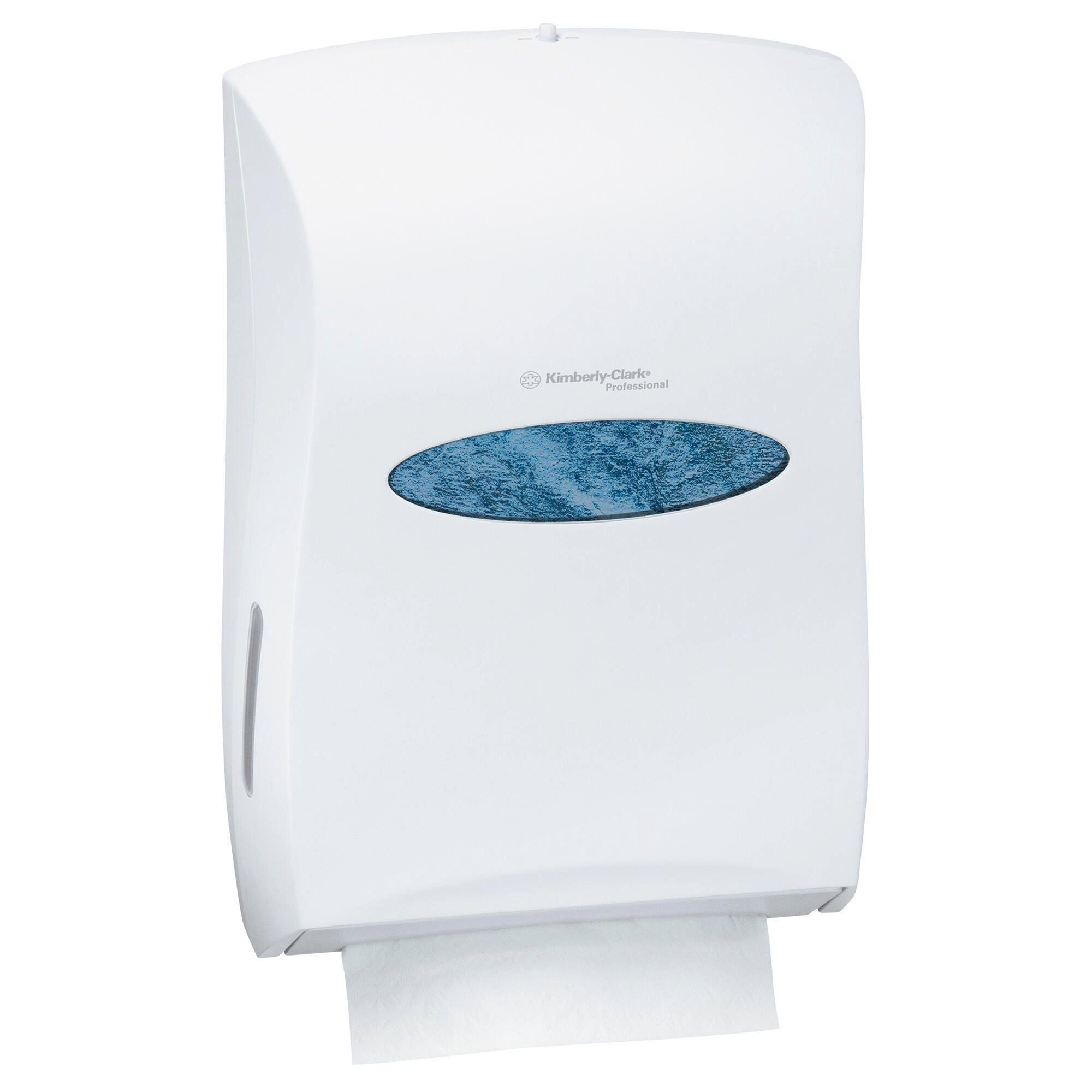 Kimberly-Clark Professional&trade; White Universal Folded Towel Dispenser 