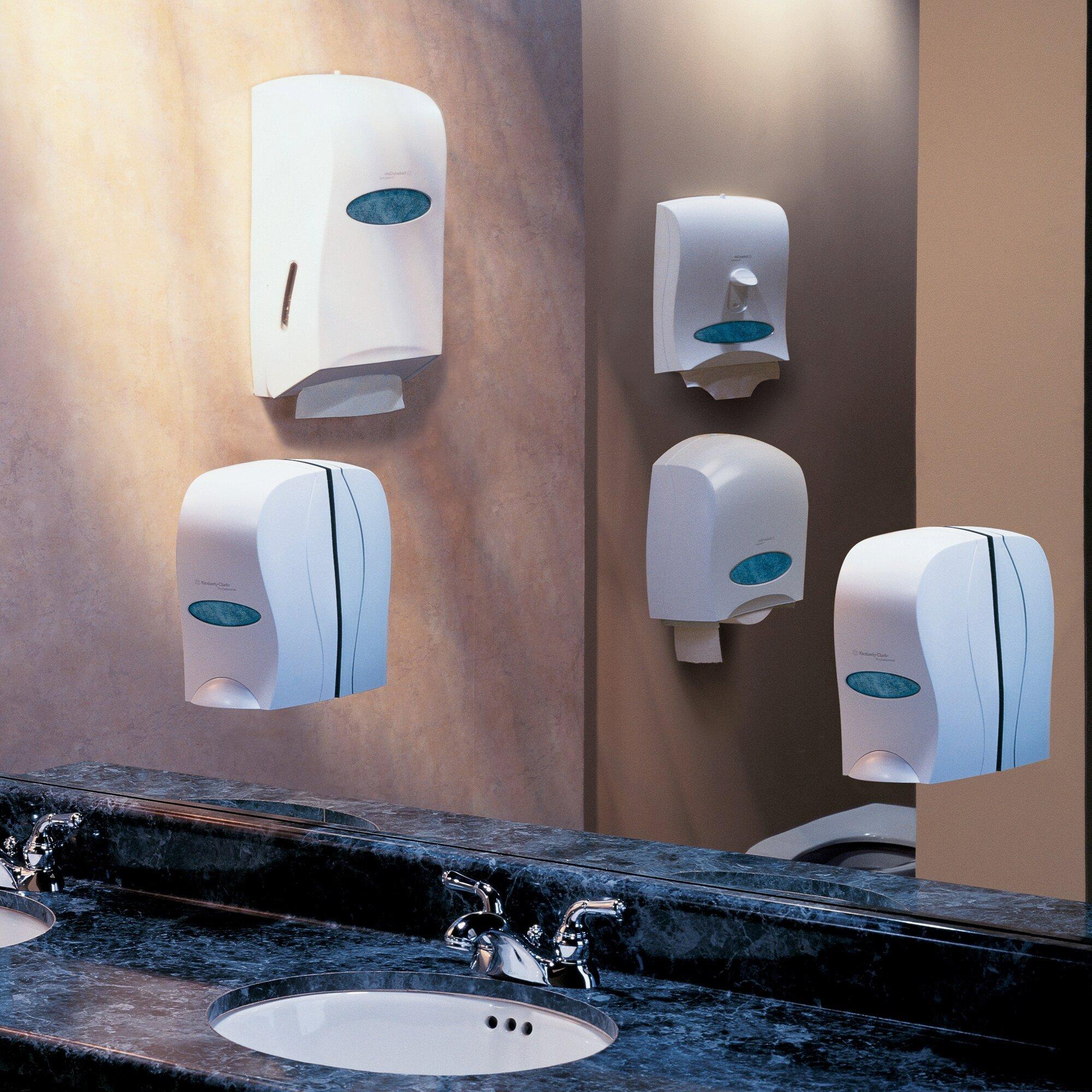 Kimberly-Clark Professional&trade; White Universal Folded Towel Dispenser 