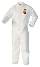 KleenGuard&trade; White Mircoporous Coveralls 