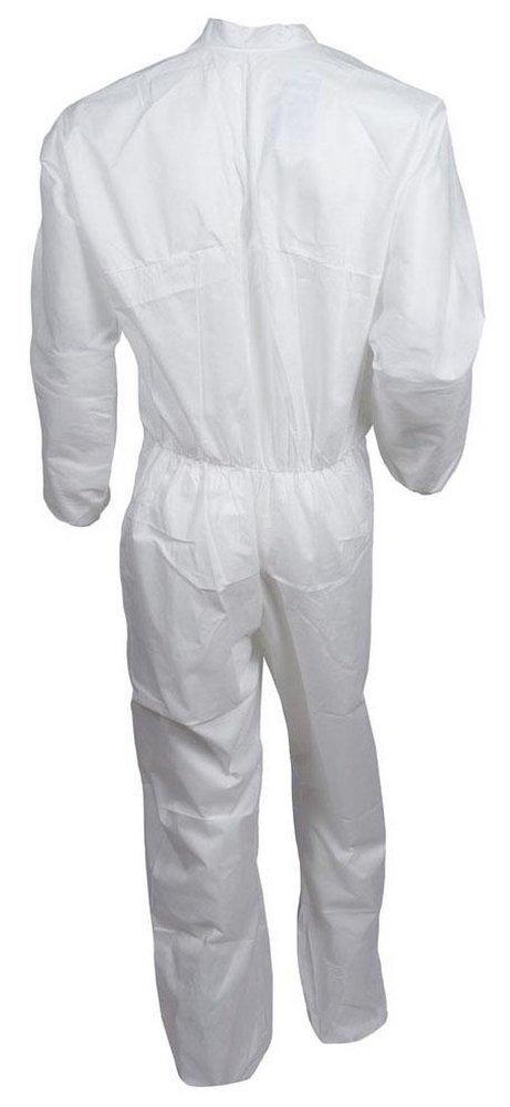 KleenGuard&trade; White Mircoporous Coveralls 