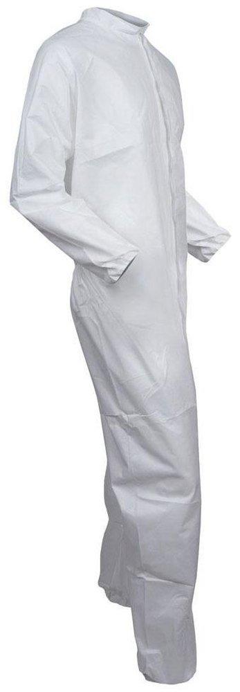 KleenGuard&trade; White Mircoporous Coveralls 