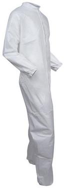 KleenGuard&trade; White Mircoporous Coveralls 