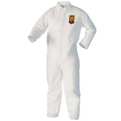 Liquid & Particle Protection Coveralls, Zipper Front, XL (Case of 25)