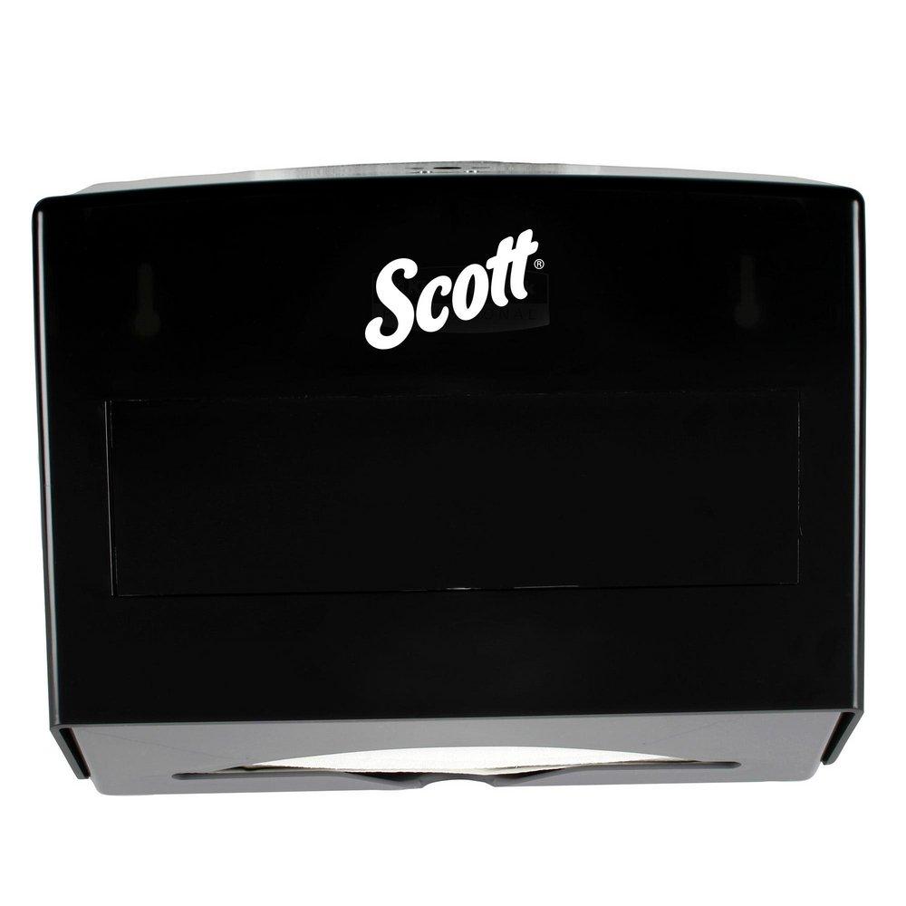 Scott&reg; Black Folded Towel Dispenser 