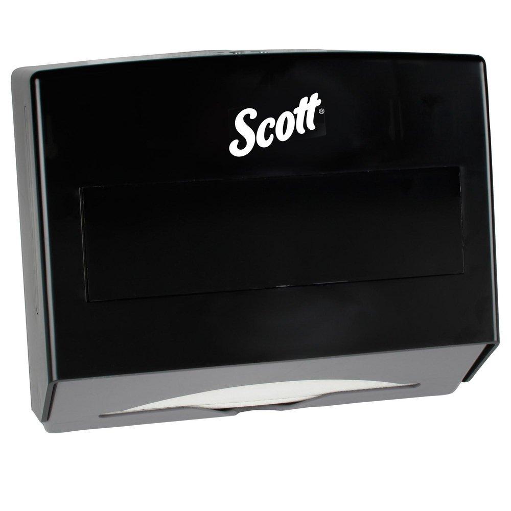 Scott&reg; Black Folded Towel Dispenser 