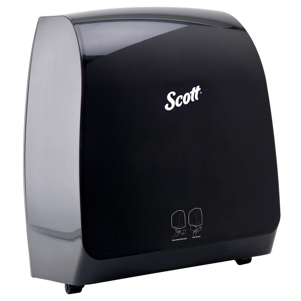 Scott&reg; Black Electric Hard Roll Towel Dispenser 