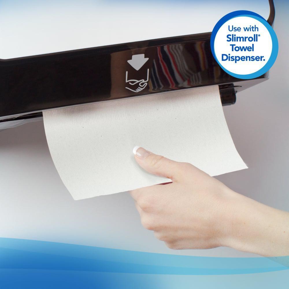 Scott&reg; White Hard Roll Towel in White (Case of 6) 