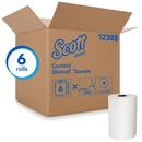Scott&reg; White Hard Roll Towel in White (Case of 6) 