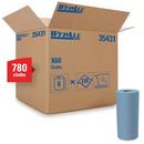 13-2/5 x 19-3/5 in. Small Wipes Roll in Blue (Case of 6)