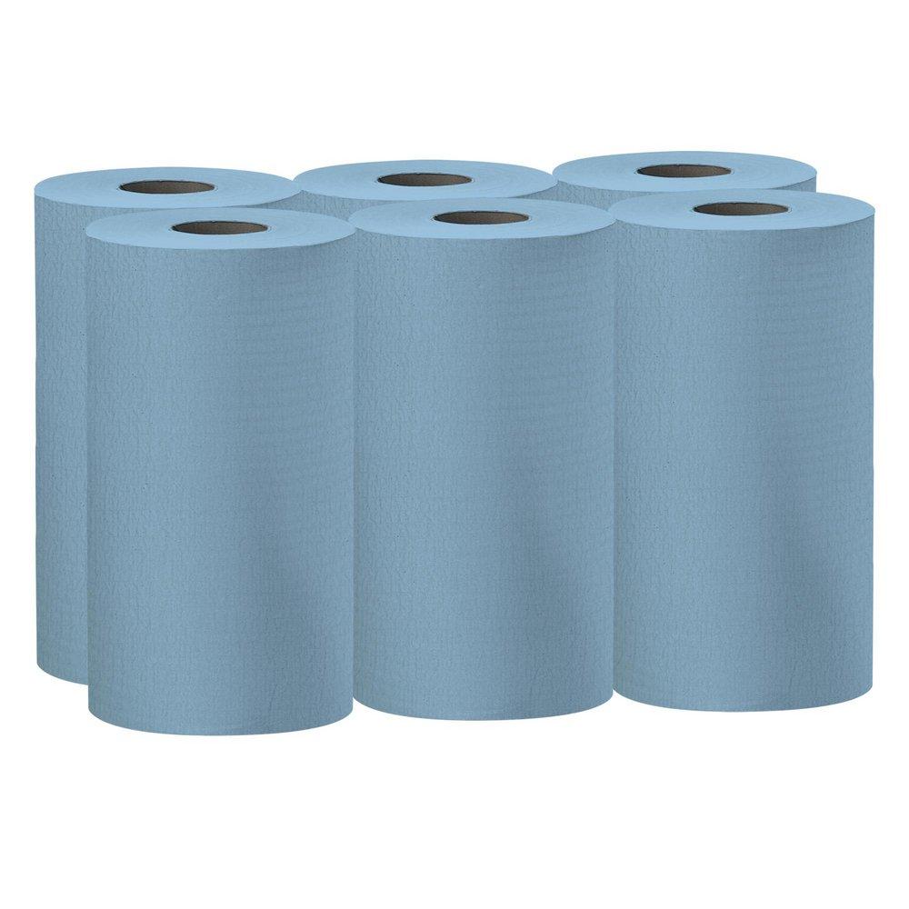 WypAll&reg; Blue 13-2/5 x 19-3/5 in. Small Wipes Roll in Blue 
