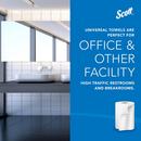 Scott&reg; White Hard Roll Towel in White (Case of 12) 