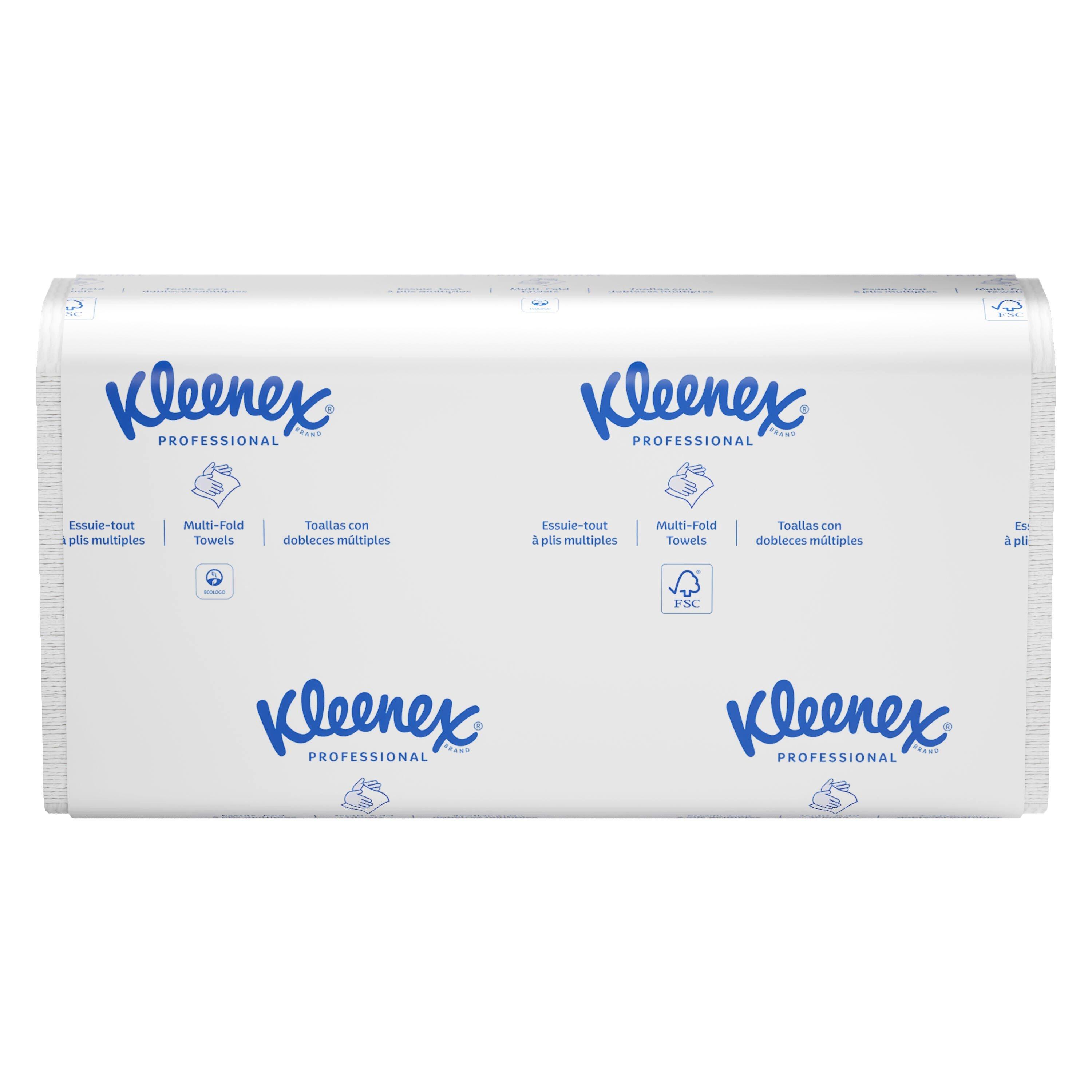 Kleenex&reg; White 120-Count ScottFold Multi-Fold Paper Towel in White (Case of 25) 
