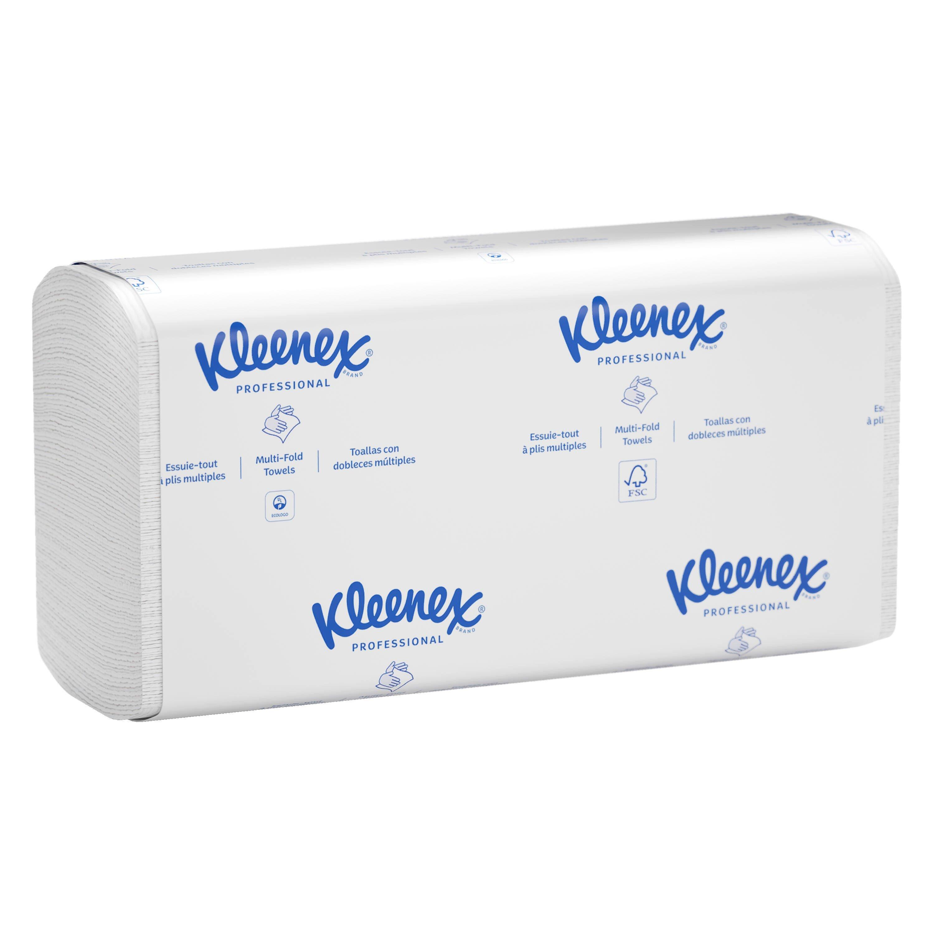 Kleenex&reg; White 120-Count ScottFold Multi-Fold Paper Towel in White (Case of 25) 