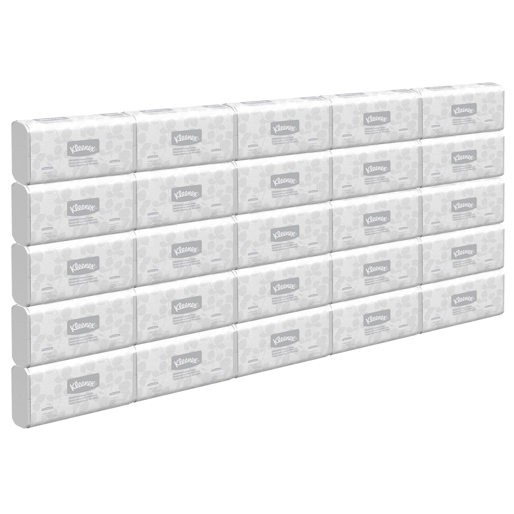 Kleenex&reg; White 120-Count ScottFold Multi-Fold Paper Towel in White (Case of 25) 