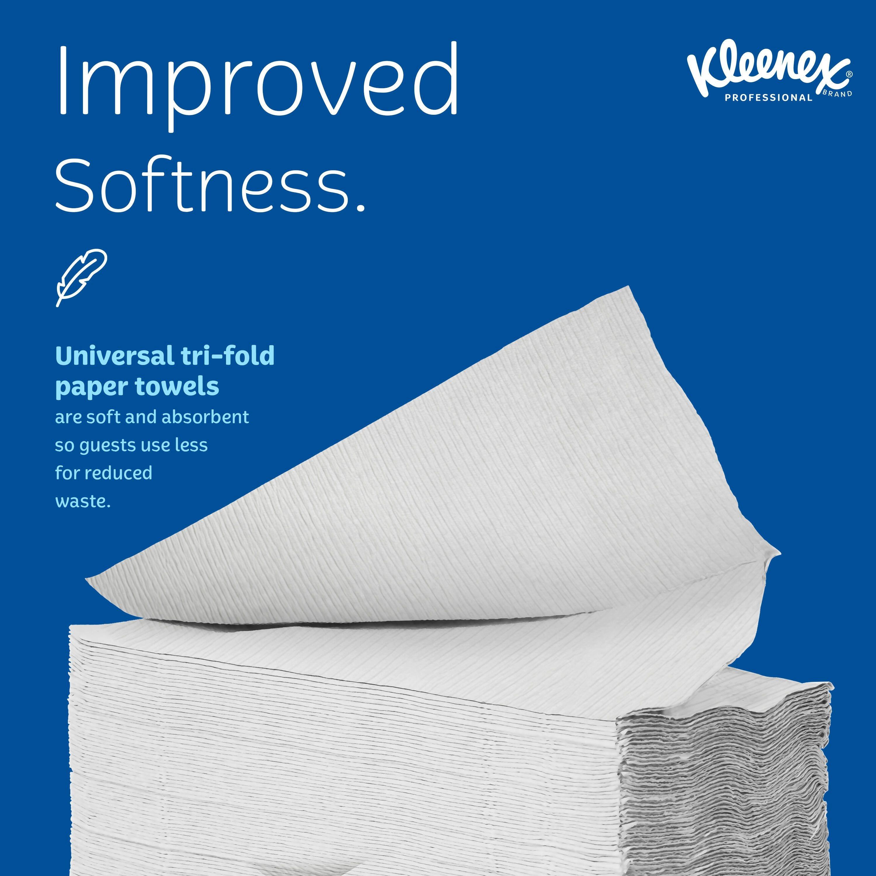Kleenex&reg; White 120-Count ScottFold Multi-Fold Paper Towel in White (Case of 25) 