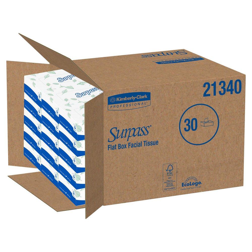 Kimberly Clark White (Case of 30) Facial Tissue 