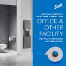 Kimberly-Clark Professional&trade; White 3-27/100 in. Recycled Fiber 2-Ply Essential Jumbo Roll Toilet Tissue in White (Case of 12) 